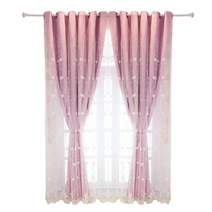 <span class=keywords><strong>Rideaux</strong></span> occultants roses <span class=keywords><strong>pour</strong></span> filles, <span class=keywords><strong>rideaux</strong></span> à <span class=keywords><strong>double</strong></span> couche, draperies <span class=keywords><strong>pour</strong></span> enfants, <span class=keywords><strong>rideaux</strong></span> en voile brodés de fleurs <span class=keywords><strong>pour</strong></span> la chambre des filles - Product Image 6