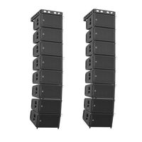 Module de sonorisation actif DSP W-121 à 2 voies, étanche et durable, avec processeur de son pour événements en direct