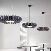 Suspension acoustique décorative moderne en feutre PET, absorption sonore très efficace, abat-jour en feutre PET pour bureau et restaurant