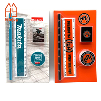 Ensemble de papeterie personnalisé en blister, kit de fournitures scolaires promotionnelles avec règle, crayon et gomme