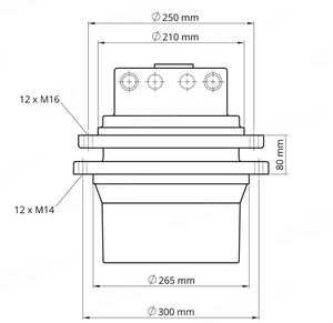 417-1103 Suku Cadang Mesin Konstruksi 308 <span class=keywords><strong>Final</strong></span> <span class=keywords><strong>Drive</strong></span> 4171103 Travel Motor untuk 308E E308C Hydraulic <span class=keywords><strong>Final</strong></span> <span class=keywords><strong>Drive</strong></span> untuk Cat - Product Image 5