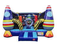 Château gonflable Alien Bounce Jumper, aire de jeux à obstacles, structure de saut, château gonflable, maison de saut, parc de châteaux gonflables