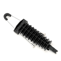 Accessoires de fixation pour câbles de tension PA2000, Serre-câble isolé FTTH en forme de coin pour suspension et fixation rapide