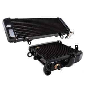 เครื่องทำน้ำเย็น cqjb อะไหล่ระบบระบายความร้อนรถจักรยานยนต์ V4 VFR400 NC300หม้อน้ำบนและล่าง - Product Image 1