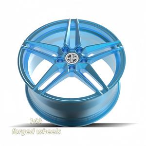 168 ruedas de aleación forjadas integrales personalizadas con sensación brillante producto de venta caliente para BMW Ferrari Tesla <span class=keywords><strong>Jaguar</strong></span> Bentley Audi - Product Image 1