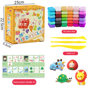 Brighten Air Dry Clay 36 Colors Modeling Clay <strong>for</strong> Kids DIY Molding <strong>Toy</strong> Gifts Age 5+ <strong>Years</strong> <strong>Old</strong> Boys <strong>Girls</strong> YJE-DIY-250303 - Product Image 2