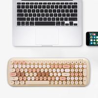 Mofii — souris sans fil, 100 touches, ensemble de clavier et d'ordinateur de bureau, haute qualité, bonbon, BT