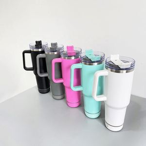 Vaso Térmico Inteligente Inalámbrico con Bluetooth de 40oz con Recubrimiento en Polvo para Grabado Láser - Envío desde Almacén de EE. UU. - Product Image 3