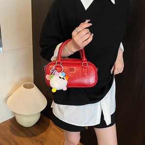 Bolso Cruzado de Cuero Suave y Elegante para Mujer 2026 - Decoración con Letras y Cierre de Cremallera, Ideal para Damas a la Moda - Product Image 3