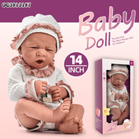 14-Zoll-Vinyl-Baby-Silikonpuppen, die wie echte Babys zum Verkauf aussehen
