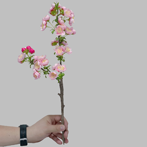 Nouvelles fleurs de cerisier à branches courtes de haute qualité en stock pour l'aménagement paysager intérieur, la décoration d'hôtel, la décoration de <span class=keywords><strong>mariage</strong></span>, la décoration de festival - Product Image 4