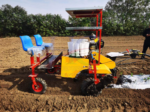 Transplanteuse <span class=keywords><strong>de</strong></span> légumes agricoles Machine <span class=keywords><strong>de</strong></span> plantation <span class=keywords><strong>de</strong></span> semis <span class=keywords><strong>en</strong></span> <span class=keywords><strong>pot</strong></span> à haute efficacité pour les champs et les crêtes - Product Image 3