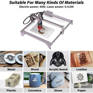 Entrega rápida de la UE ATOMSTACK <span class=keywords><strong>A5</strong></span> <span class=keywords><strong>Pro</strong></span> <span class=keywords><strong>40W</strong></span> con rodillo giratorio R6 DIY máquina de corte de grabado láser grabador para corchos de vino de botella - Product Image 3