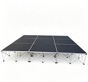 Équipement de scène portable personnalisé, système de toiture pour événements et concerts, éclairage, structure de toiture en aluminium, plateforme de scène - Product Image 1