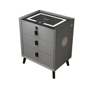 Casillero <span class=keywords><strong>de</strong></span> almacenamiento convertible <span class=keywords><strong>de</strong></span> bambú <span class=keywords><strong>de</strong></span> lujo Simple moderno, mesita <span class=keywords><strong>de</strong></span> noche inteligente <span class=keywords><strong>de</strong></span> tres colores, mesita <span class=keywords><strong>de</strong></span> noche <span class=keywords><strong>completa</strong></span>, apartamentos pequeños - Product Image 2