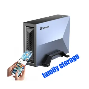 ORICO NAS Personal Cloud Storage 2.5 3.5 inch DiskStation Mac Storage Network Attached Storage for PC/Phone (Diskless)