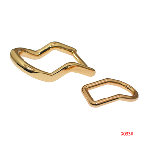 Xoắn hình chữ <span class=keywords><strong>U</strong></span> khóa túi xách Phụ kiện D khóa cho Ví treo khóa tùy chỉnh làm cho hình dạng đặc biệt kim loại phần cứng - Product Image 4