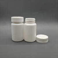 100cc HDPE Pharmaceutique Capsule Pilule Bouteille Médecine Vitamine Supplément Bouteille Conteneur avec Crc Cap