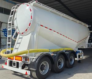 Tùy chỉnh kích thước số lượng lớn xi măng bán <span class=keywords><strong>Trailer</strong></span> thép <span class=keywords><strong>Trailer</strong></span> cho 3 trục 50 tấn - Product Image 1
