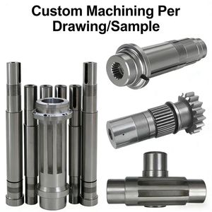 Eje Lineal Endurecido por Inducción, Cromado Duro, para Torneado CNC, CK45, S45C, 42Crmo, 4140, Varilla de Pistón para Cilindro Hidráulico - Product Image 1