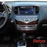 Lecteur multimédia automobile Android 13 de 12,1 pouces avec GPS DSP OBD2 et TPMS pour Infiniti QX60 2015-2019 Autoradio
