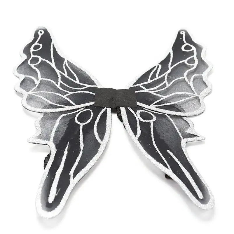 Led 나비 날개 깃털 꿈 의상 춤 어린이 승화 조명 빛 케이프 요정 여성 크리스마스 랜턴 날개