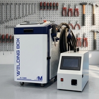 Nuevas Soldadoras Láser de Fibra Portátiles de 1500-3000W para Soldar Acero Inoxidable de 1mm-8mm