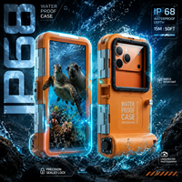 Casing Ponsel Universal Kapasitas Besar Anti Air 360 Lock Sealed untuk Snorkeling/Diving, Model Terbaru, Cocok untuk Xiaomi17Ultra/HUAWEIMate70Pro/Galaxy