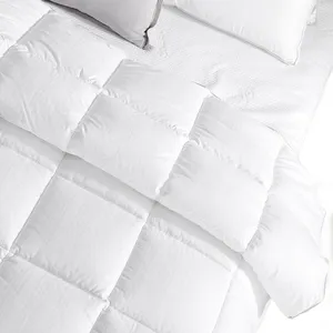 Factory thick 100% polyester fiber Quilt suppliers hotel duvet insert