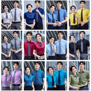 T-shirt professionnel à manches courtes Chemise formelle pour femmes Costume d'affaires <span class=keywords><strong>Blouse</strong></span> <span class=keywords><strong>de</strong></span> bureau Femmes T-shirt imprimé - Product Image 2