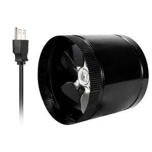 4 inch 6 inch 8 inch stainless steel air inline duct booster fan