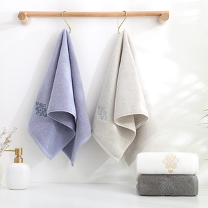 China Factory Wholesale 35*75 cm 70*140 cm Custom logo Package Hand Face <b>Bath</b> <b>Towels</b> <b>Sets</b> 100% Pure Cotton 3 Pieces <b>Towel</b> <b>Set</b> - Product Image 5
