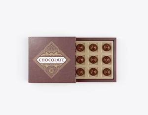 Custom Logo Chocolate Packaging <b>Box</b> Rigid Paper Cardboard Drawer Sliding Gift <b>Box</b> for <b>Shipping</b> and Mailing - Product Image 3