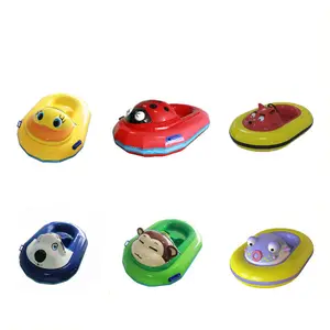 FRP Inflatable Other Amusement Park Facilities Product Electric Floating Boats Water Games Bumper Boat for Kids Children