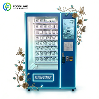 Système automatique intelligent de présentation et de distribution de produits de maquillage, distributeur automatique de produits de beauté