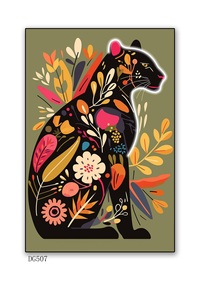 Забавные зебры с принтом на холсте - Product Image 6