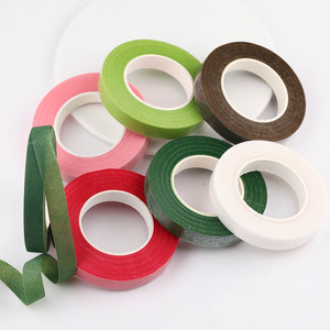 Solid Color Floral Tape Colored Paper Tape DIY Handmade <b>Tiebacks</b> Telescopic Flower Stem Wrapping Tape Middle Size Random Colors - Product Image 4