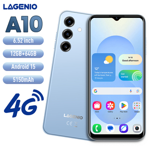 Smartphone LAGENIO A10 6,52 pouces HD+ 90Hz 576*1280 4+64 Go Caméra arrière 13MP Caméra avant 5MP Unisoc SC9863A1 5150 mAh Android 15 - Product Image 1