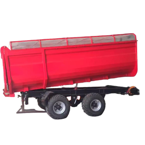 Giá tốt nhất 1-10 tấn nông nghiệp trang trại Trailer 4-bánh xe thủy lực Dump máy kéo Tow với trục thành phần cốt lõi - Product Image 1