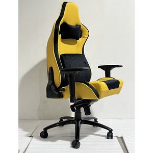 Función Walkaway bloqueable Pro <span class=keywords><strong>Gamer</strong></span> <span class=keywords><strong>Silla</strong></span> de juegos de oficina de tamaño grande Servicio DDP 4D Reposabrazos Cadeira <span class=keywords><strong>Gamer</strong></span> <span class=keywords><strong>Silla</strong></span> de juegos amarilla - Product Image 6