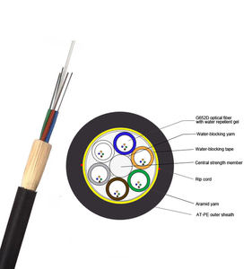 Câbles à fibres optiques FTTH OEM ODM ADSS 8/12/24/48/96/144 cœurs SC certifiés CE, matériau PE/LSZH, garantie 7-15 ans, compatible 5G, 1 km - Product Image 3