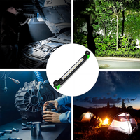 Lampe de travail portable à LED magnétique sous le capot, rechargeable par USB C, étanche IP65, à intensité variable, 1600 lumens