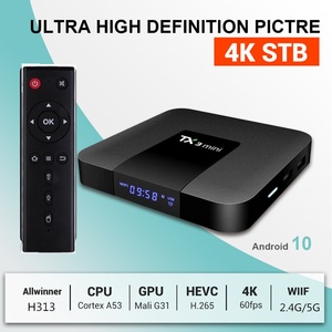 Boîtier TV Android 4K <span class=keywords><strong>de</strong></span> haute qualité 2026, décodeur avec 4 Go/16 Go <span class=keywords><strong>de</strong></span> RAM et garantie <span class=keywords><strong>de</strong></span> 12 mois, liste <span class=keywords><strong>de</strong></span> lecture gratuite - Product Image 2