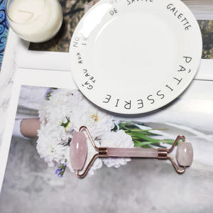 Rouleau de jade en pierre de cristal naturel, avec logo personnalisé, pour les soins de la peau, 1 pièce - Product Image 3