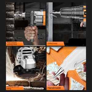 Cassetta degli attrezzi per la riparazione di Hardware di lusso da 46 pezzi più completa e multifunzionale, comprese chiavi inglesi, strumenti a mano in scatola - Product Image 3