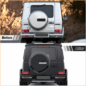 Kit carrosserie avant et arrière style W464 <span class=keywords><strong>2020</strong></span>+ pour <span class=keywords><strong>Mercedes</strong></span>-Benz <span class=keywords><strong>Classe</strong></span> G W463 (2003-2018) avec calandre et garde-boue - Product Image 6