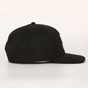 Gorra Deportiva OEM de 6 Paneles Unisex 100% Poliéster con Cierre a Presión, Impermeable, con Orificios Perforados con Láser y Bordado 3D para Uso en Exteriores - Product Image 3