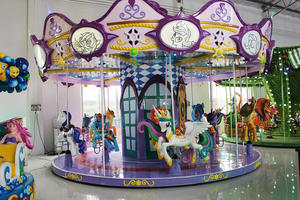 Équipement de parc d'attractions européen, terrain de féerie, dessin animé, cavalier de cheval à vendre - Product Image 5