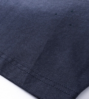 Camiseta de manga corta de gran tamaño 275GSM de alta calidad con logotipo personalizado de tela de algodón ropa de calle cuello redondo para hombre lavado ácido