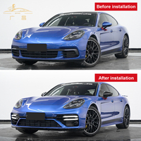 Kit carrosserie PINDUN pour Porsche Panamera 971.1 à Turbo S, kit de conversion pare-chocs avant et arrière